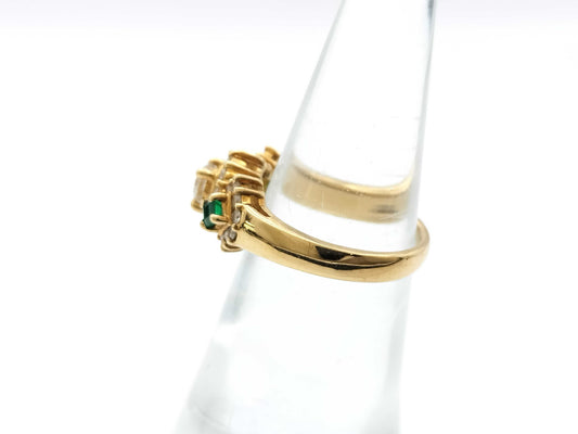 E0.14ct D0.32ct FD0.41ct K18 4.9g Ring