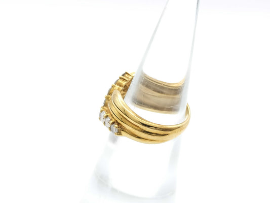 D1.02ct K18 6.2g Ring