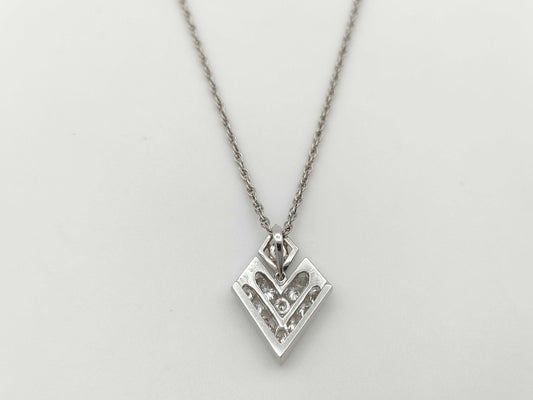 D1.00ct PT900/PT850 7.7g Necklace