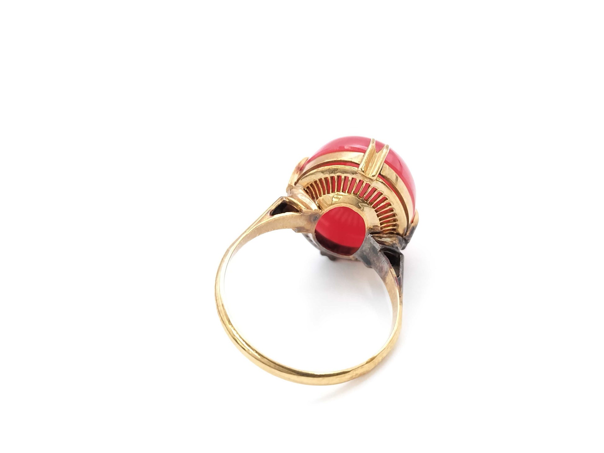 Colored Stone K18 5.4g Ring