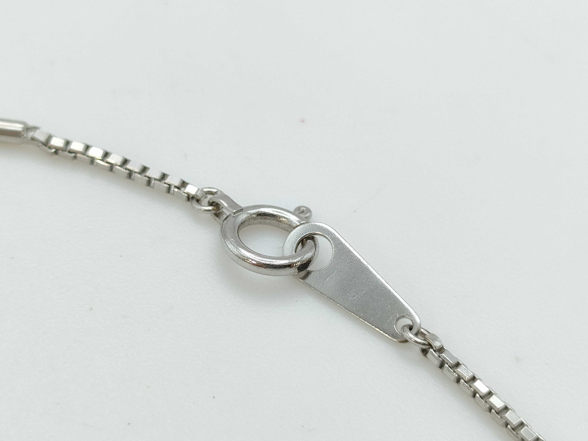 Diamond K18WG 6.8g Necklace