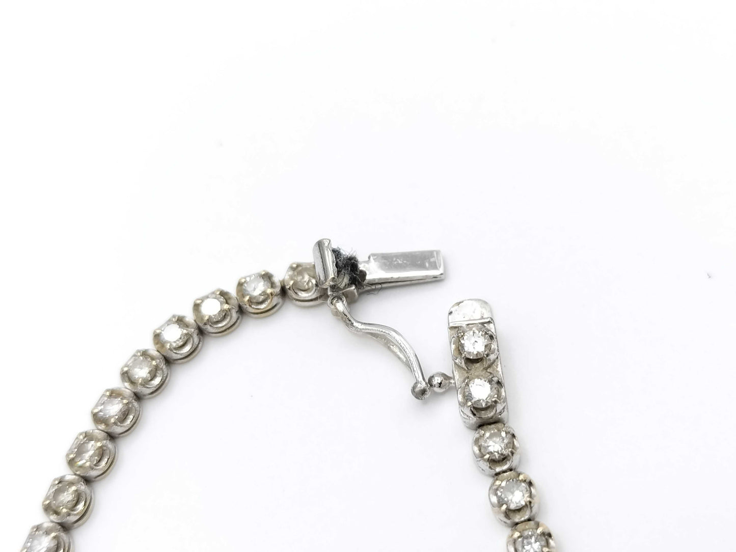 D2.00ct K18WG 5.7g Bracelet Bangle