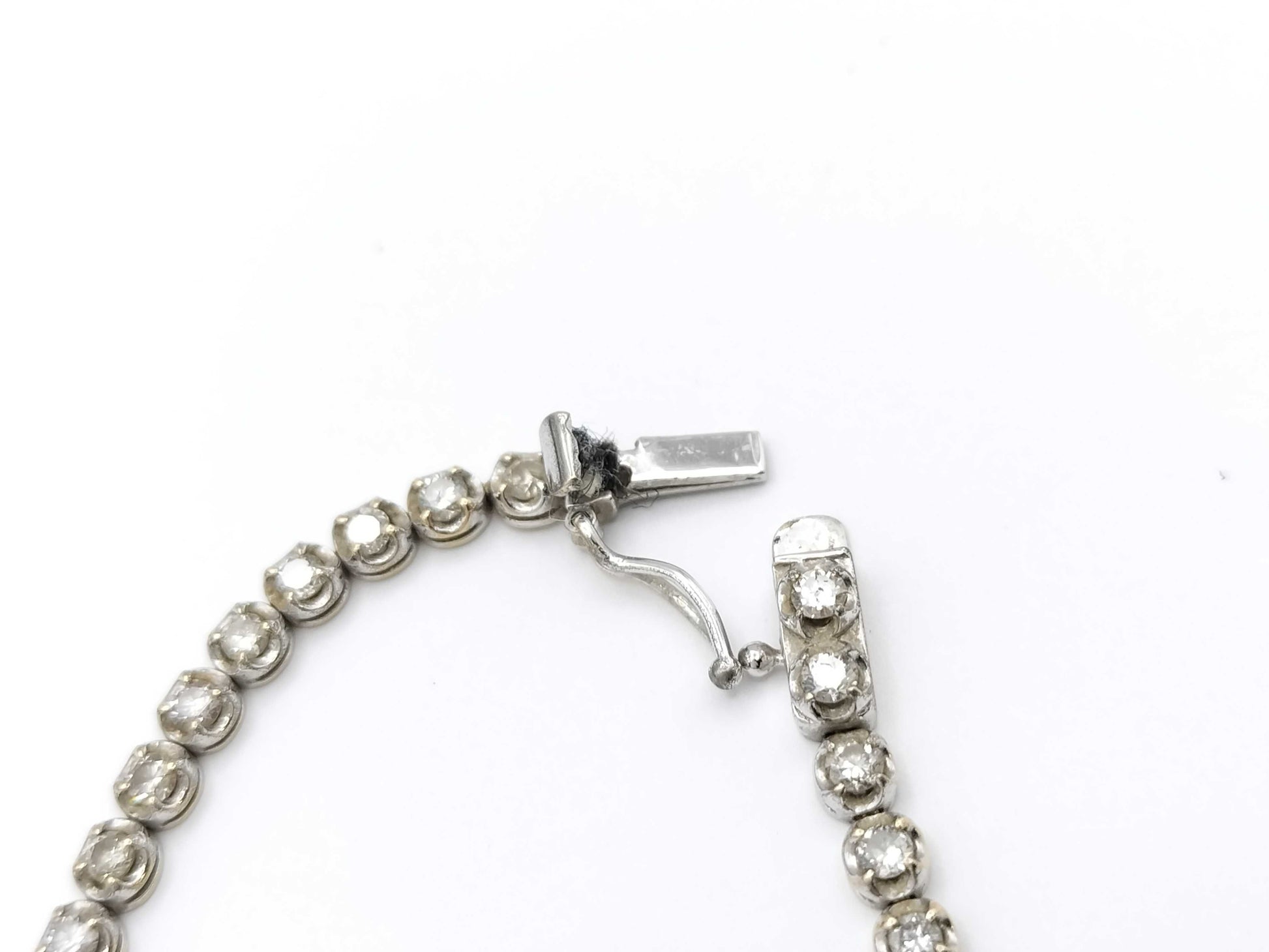 D2.00ct K18WG 5.7g Bracelet Bangle