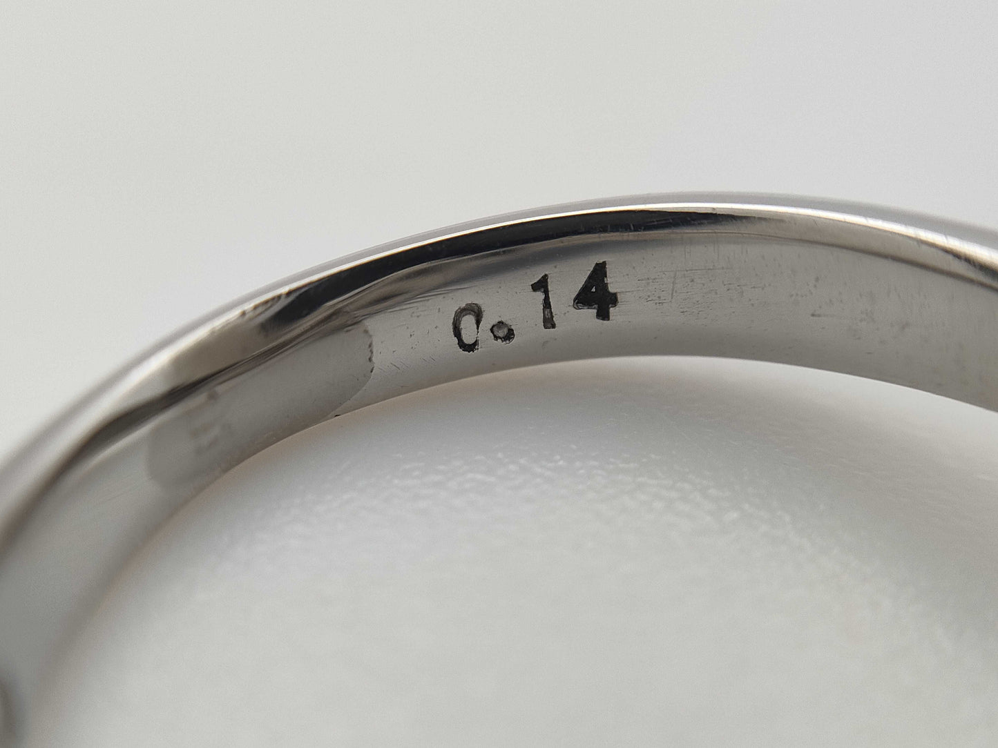 Pearl diameter approx. 9.3mm D0.14ct PT900 7.1g ring