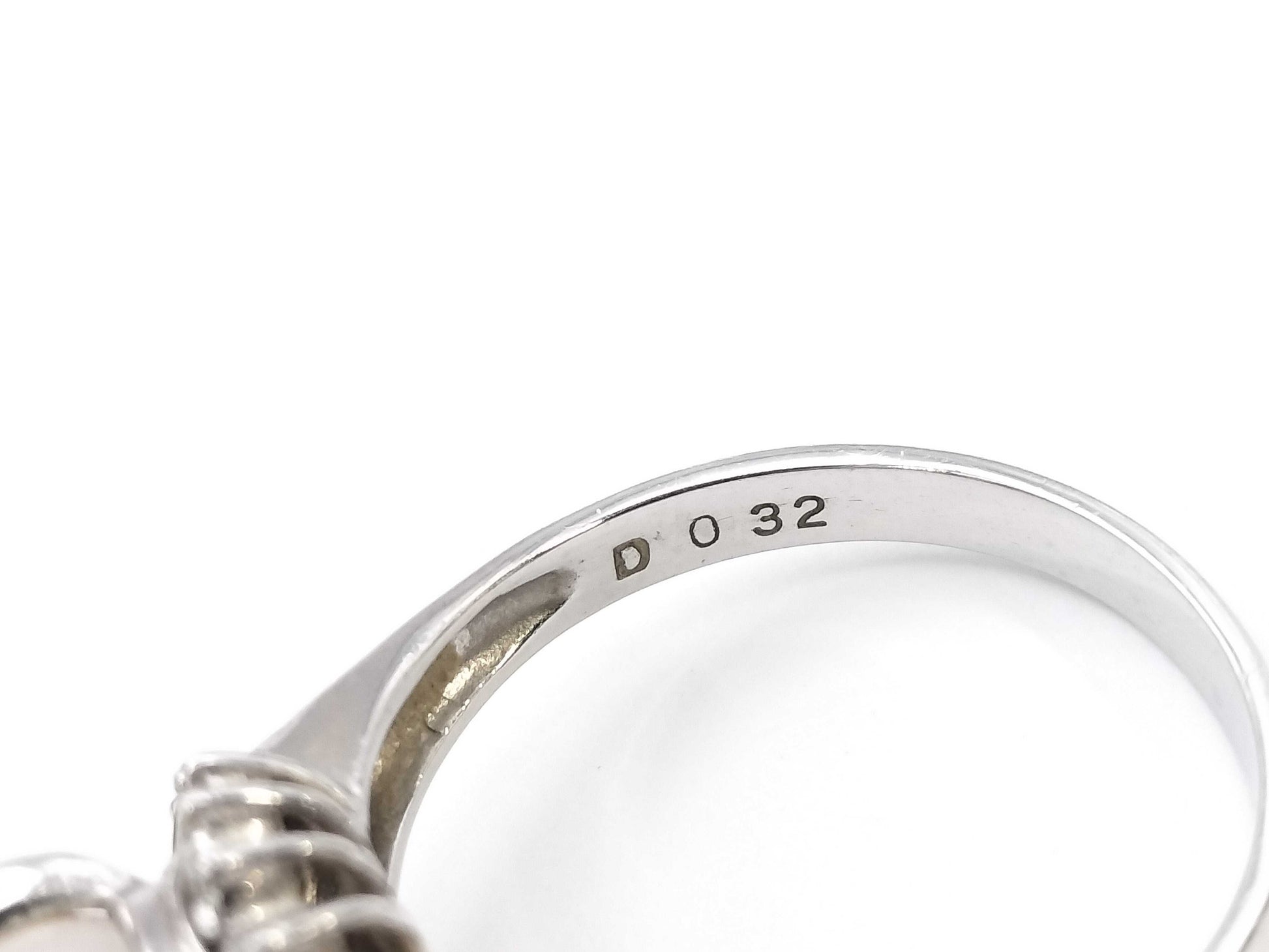 Pearl diameter approx. 8.3mm D0.32ct PT900 6.3g ring