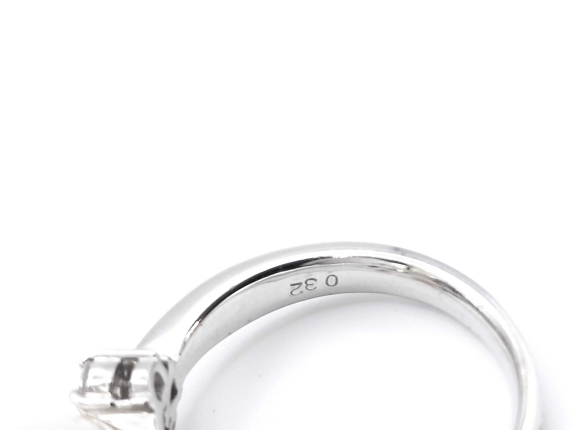 Pearl diameter approx. 9.6mm D0.32ct PT900 8.3g ring