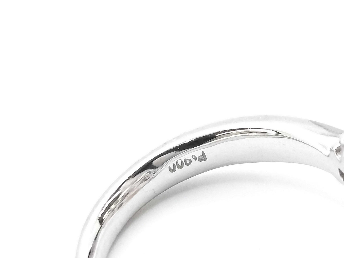 Pearl diameter approx. 9.6mm D0.32ct PT900 8.3g ring