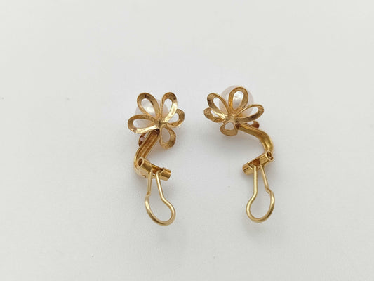 Pearl diameter approx. 5.8mm/5.9mm K18 1.9g earrings