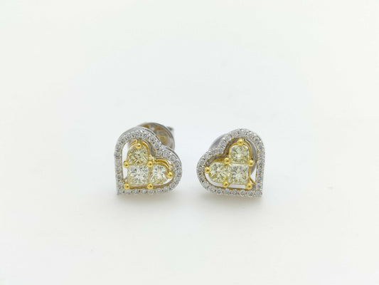 D0.45/0.45ct 750 3.4g Earrings