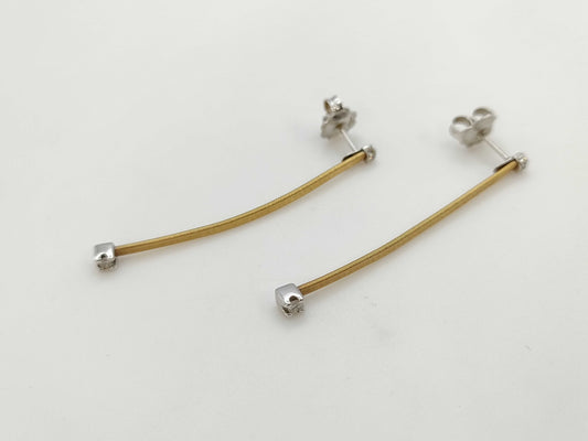 Diamond 750 2.8g Earrings