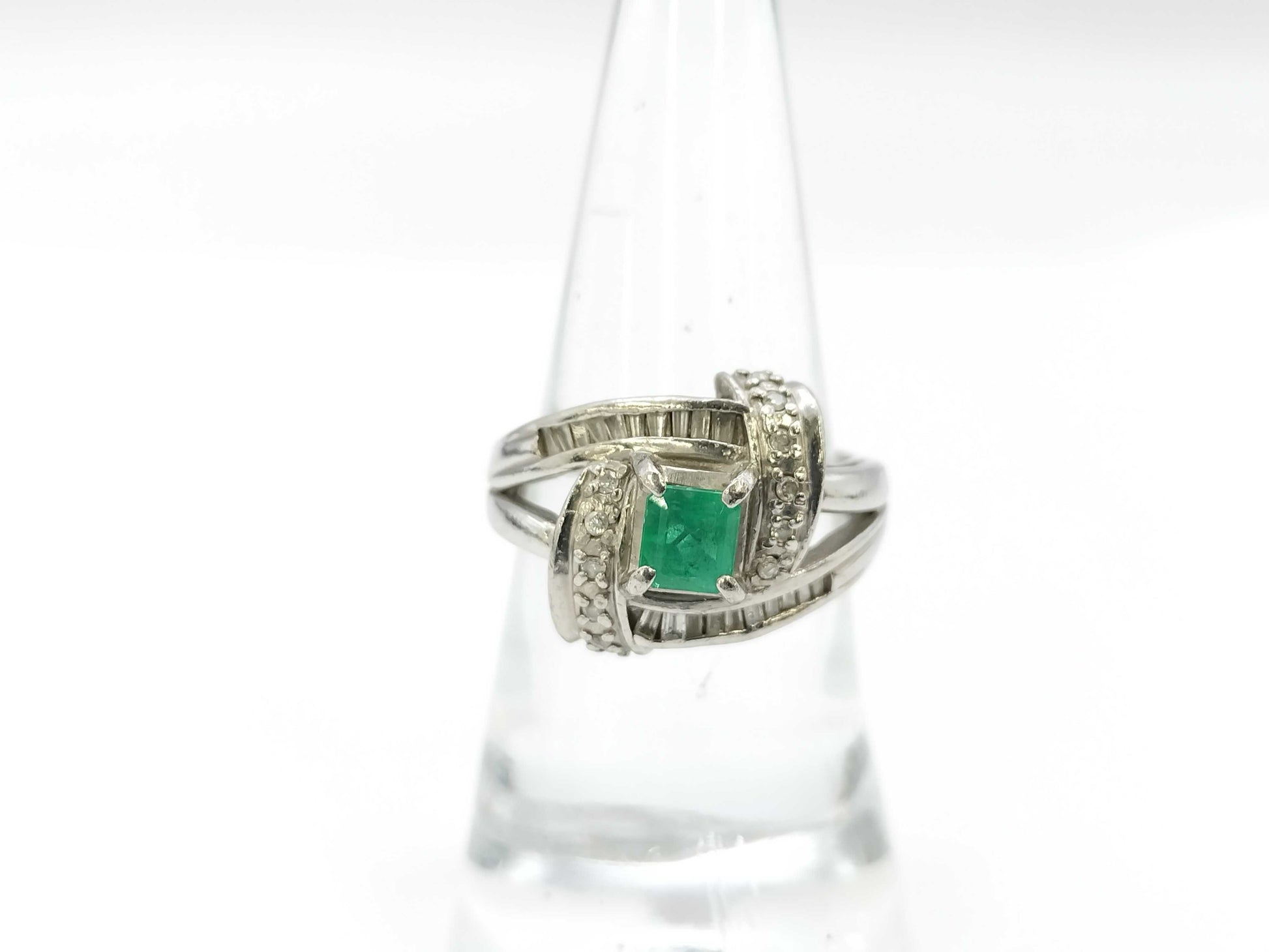 E0.53ct D0.42ct PT900 8.5g Ring