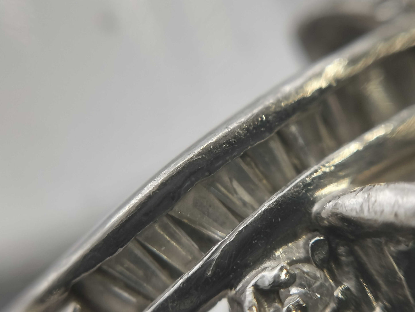 E0.53ct D0.42ct PT900 8.5g Ring