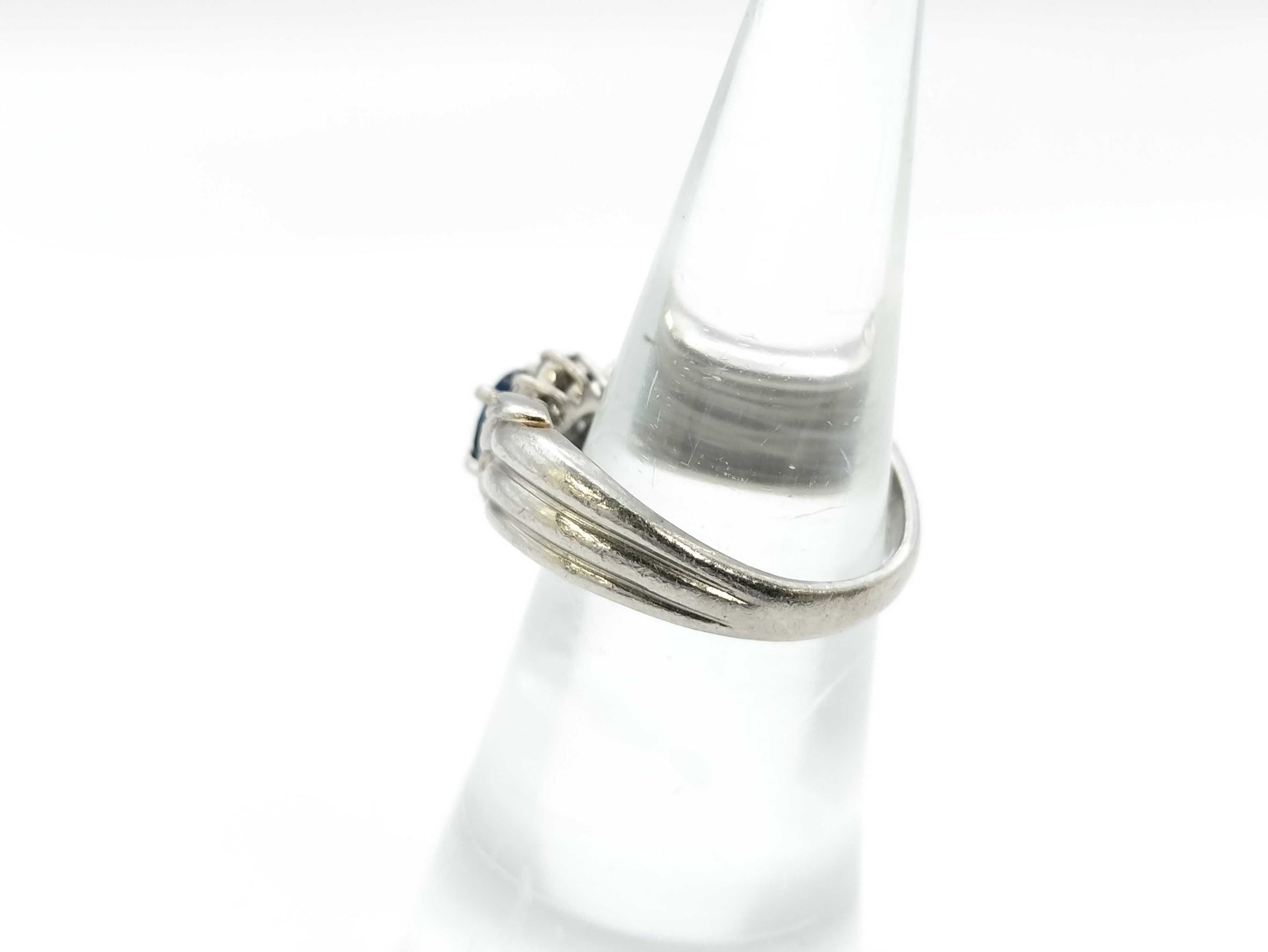 S0.71ct D0.25ct PT900 7.4g Ring