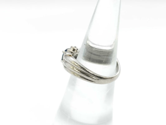 S0.71ct D0.25ct PT900 7.4g Ring