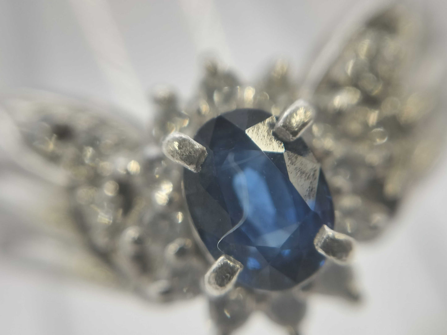 S0.71ct D0.25ct PT900 7.4g Ring