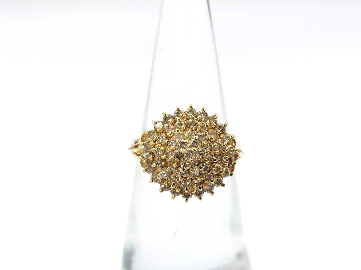 D1.00ct K18 3.9g Ring