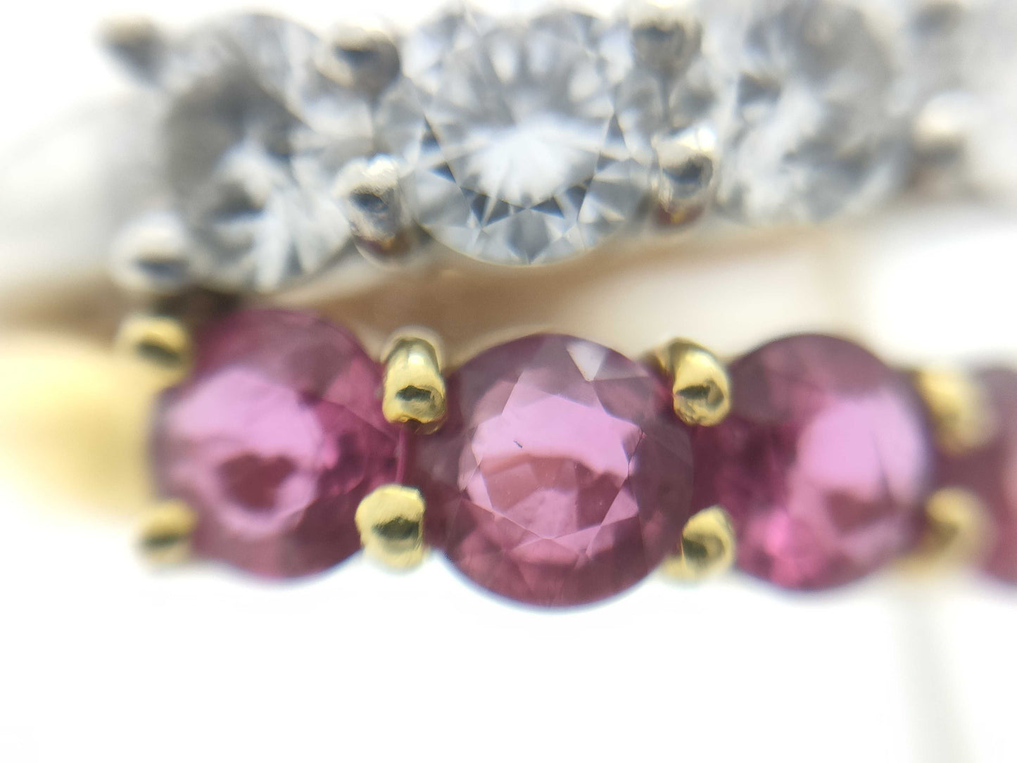 R1.30ct D1.00ct K18/PT900 6.0g Ring