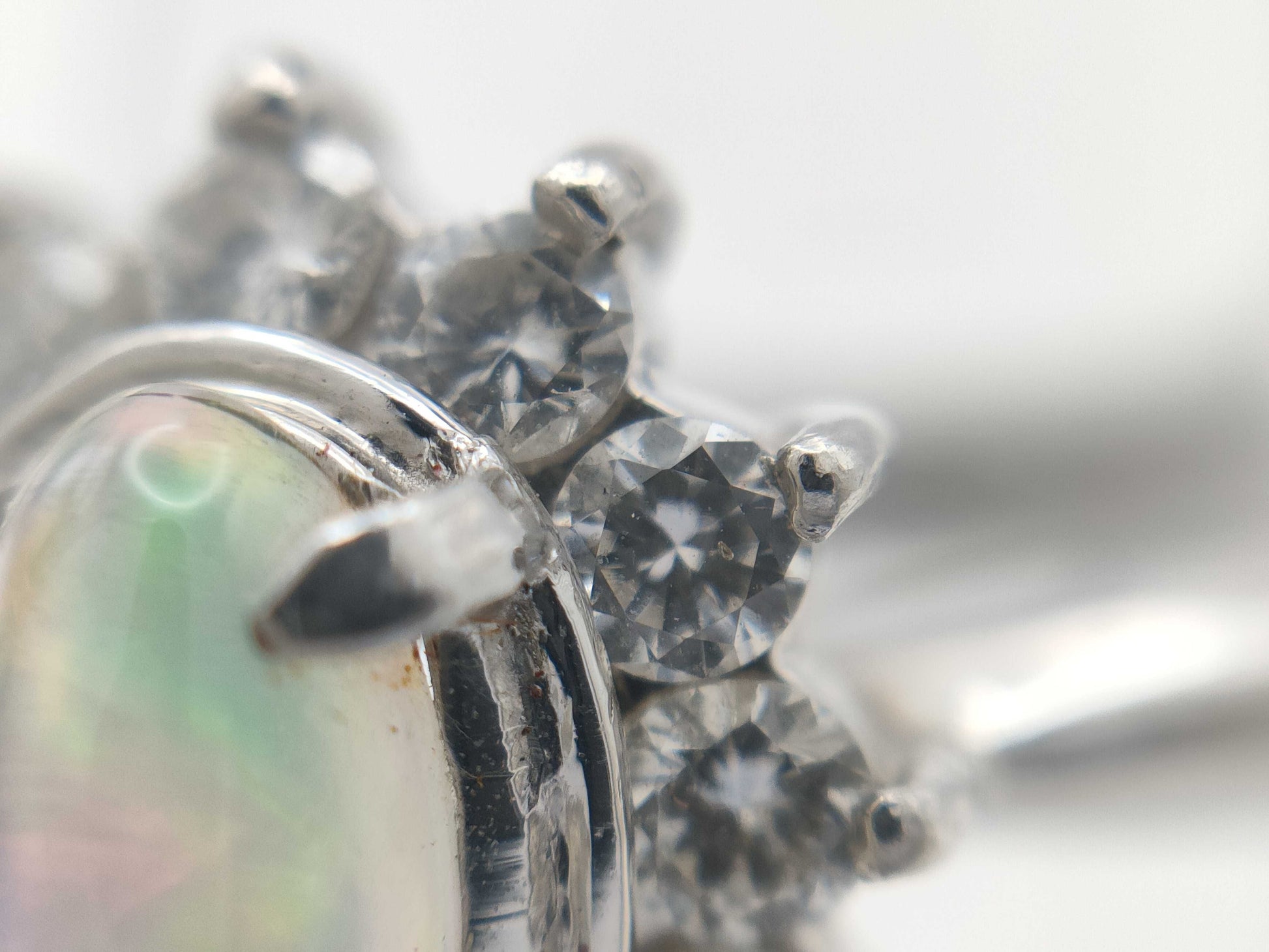 OP0.38ct D0.66ct PT900 5.8g Ring