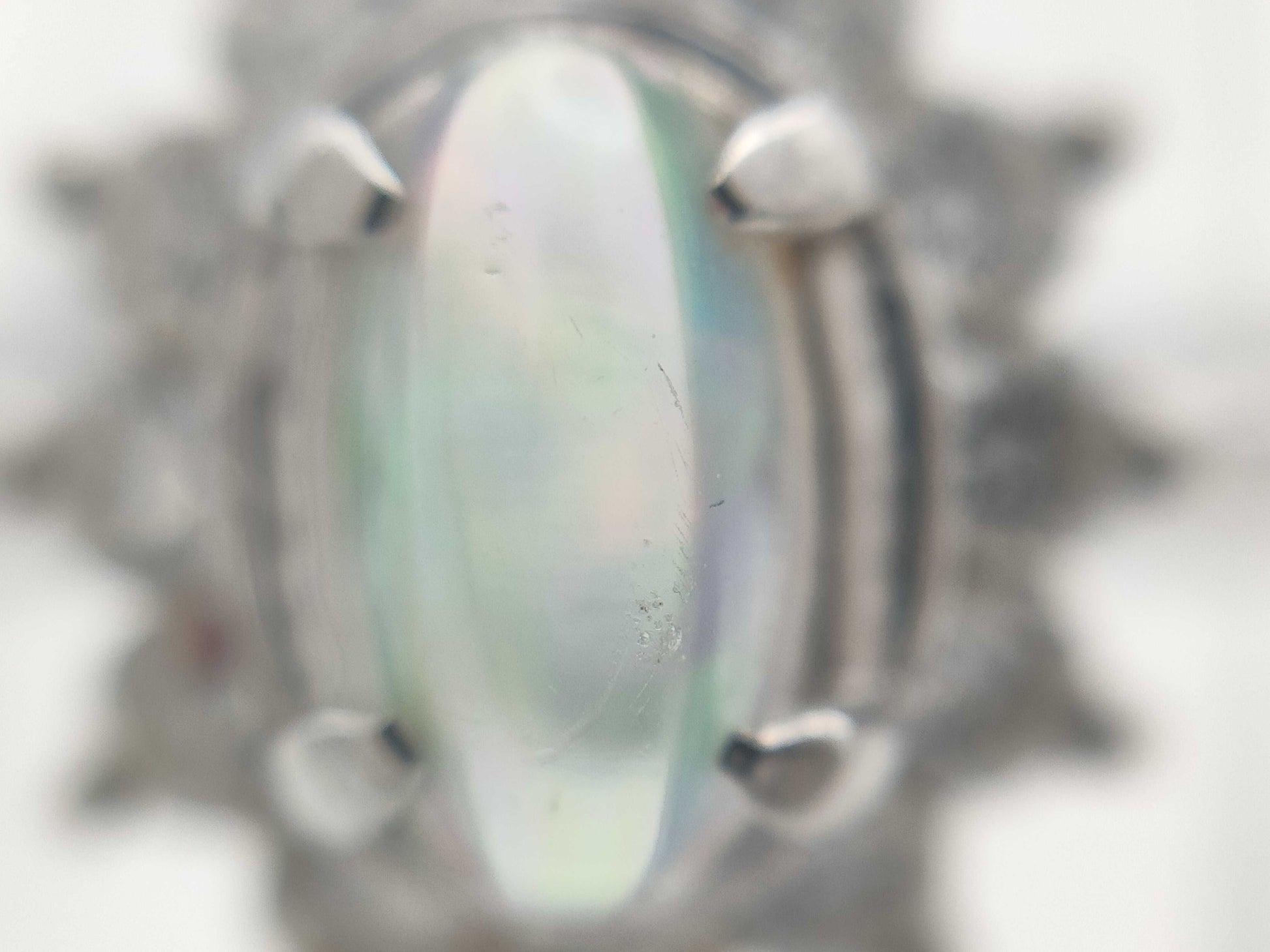 OP0.38ct D0.66ct PT900 5.8g Ring