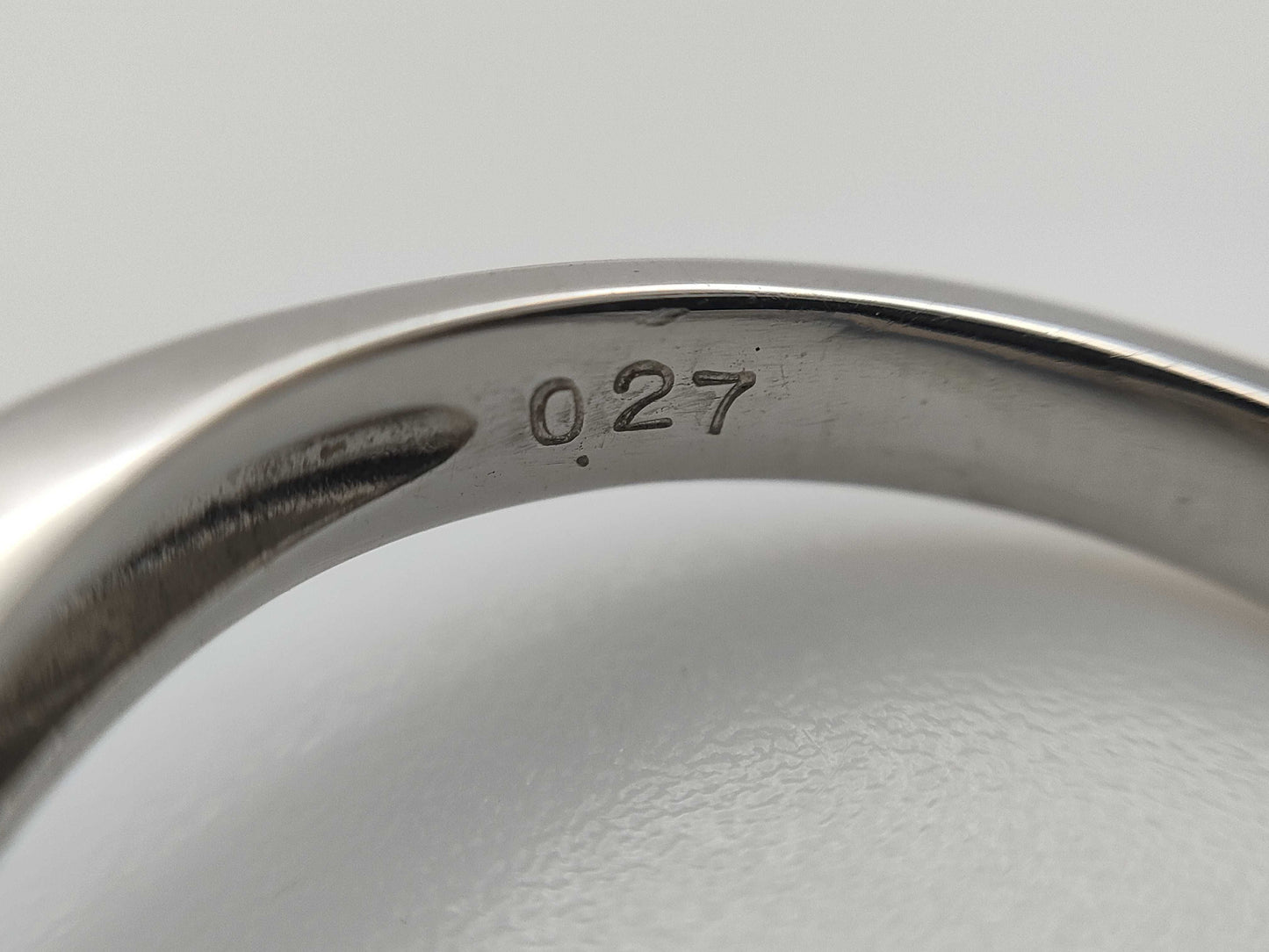Pearl diameter approx. 8.7mm D0.27ct PT900 8.1g ring