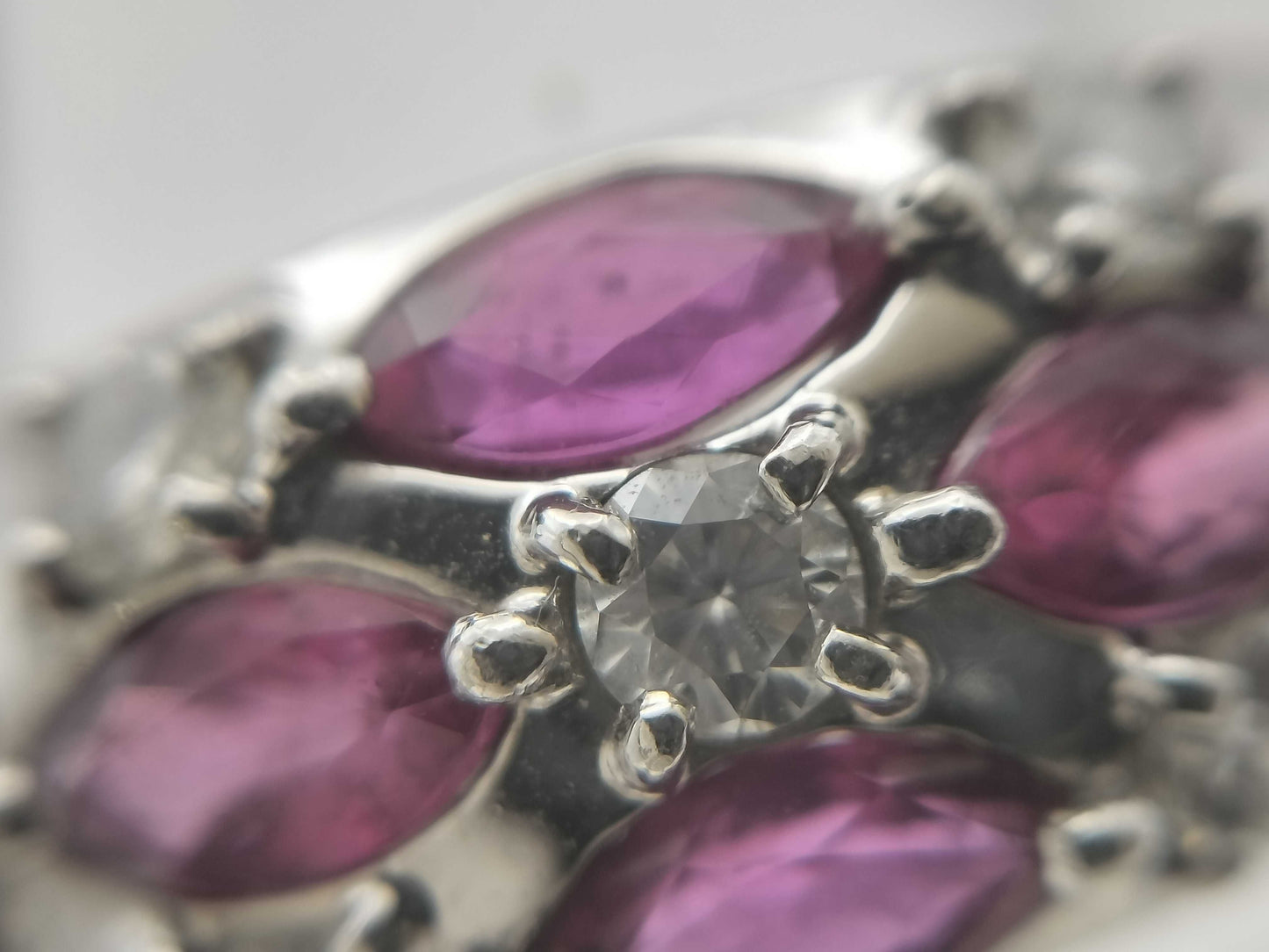 R0.32ct D0.82ct PT900 9.4g Ring