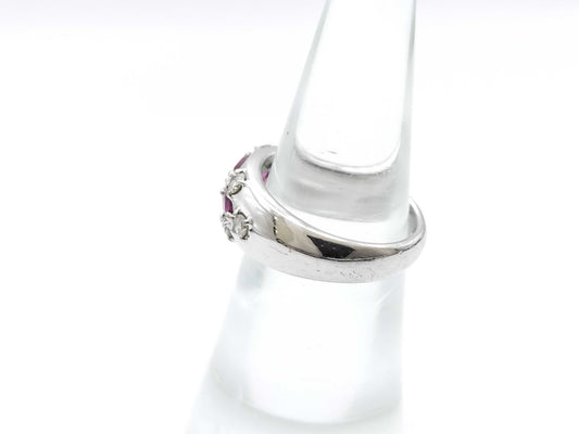 R0.32ct D0.82ct PT900 9.4g Ring