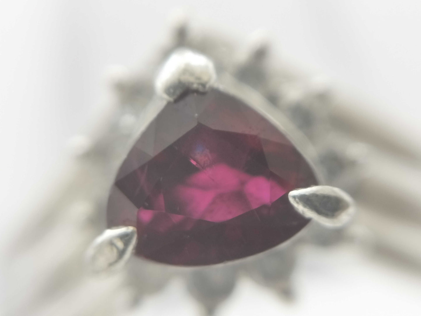 R0.59ct D0.21ct PT850 6.2g Ring