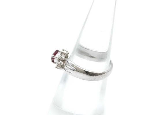 R0.59ct D0.21ct PT850 6.2g Ring