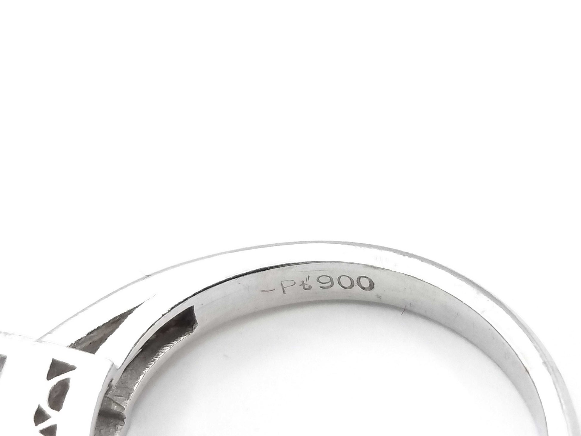 D1.02ct PT900 4.8g Ring