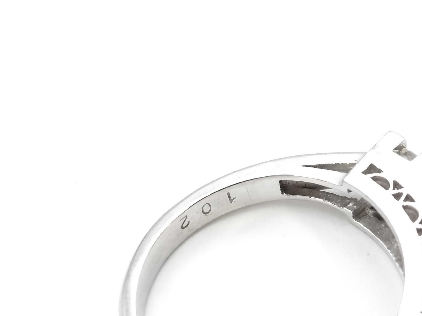 D1.02ct PT900 4.8g Ring