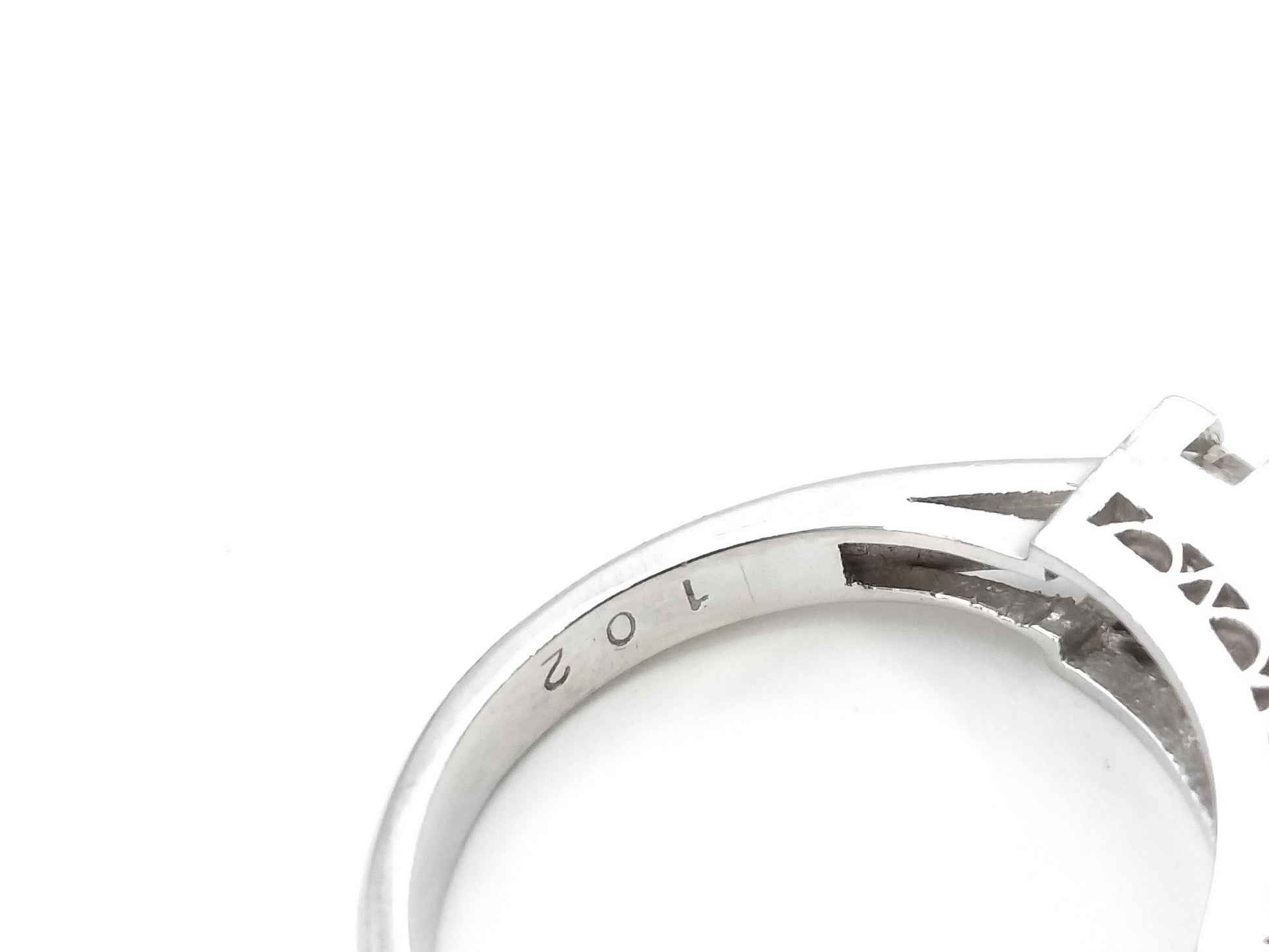 D1.02ct PT900 4.8g Ring