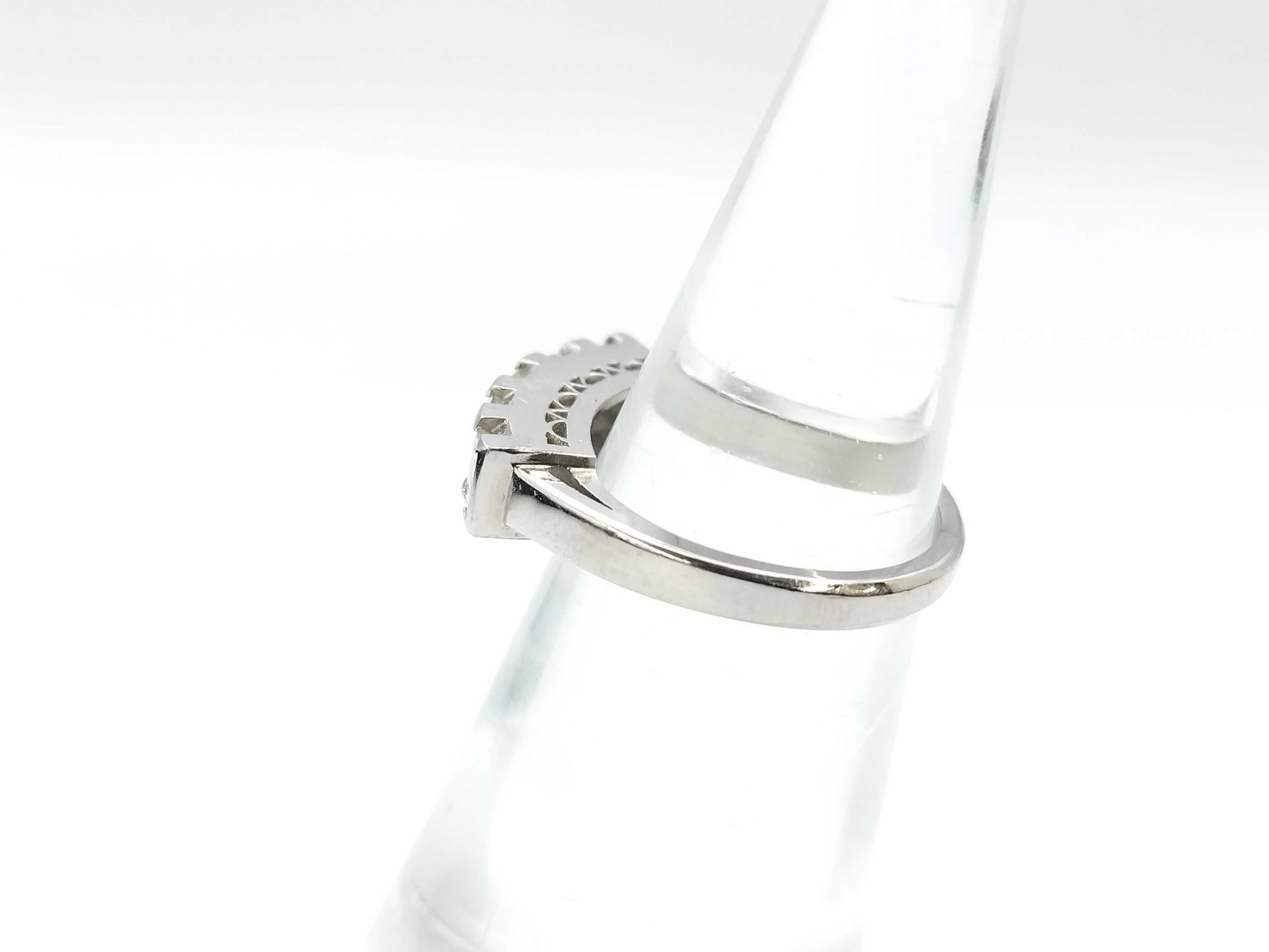 D1.02ct PT900 4.8g Ring
