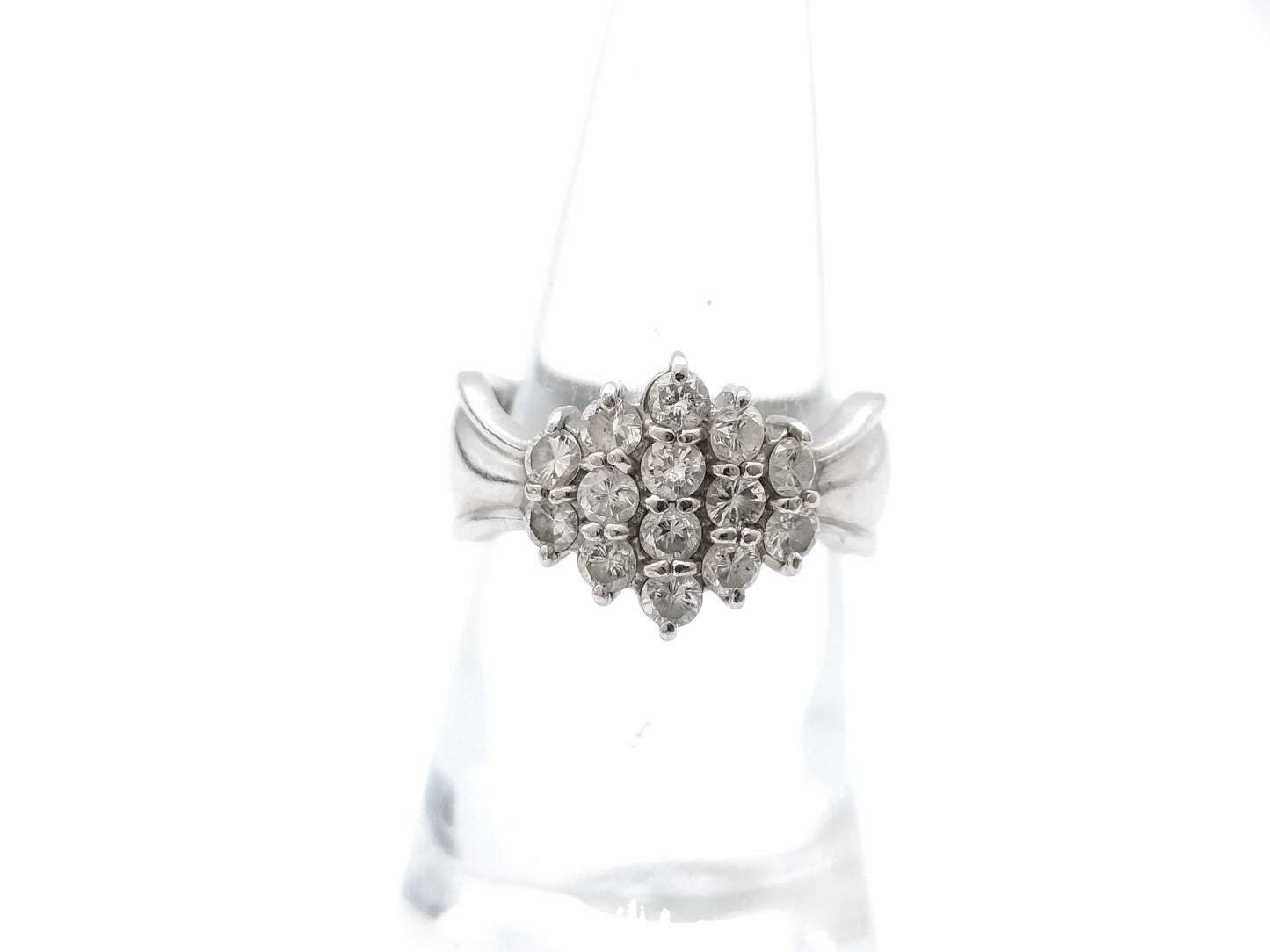 D1.02ct PT900 8.1g Ring