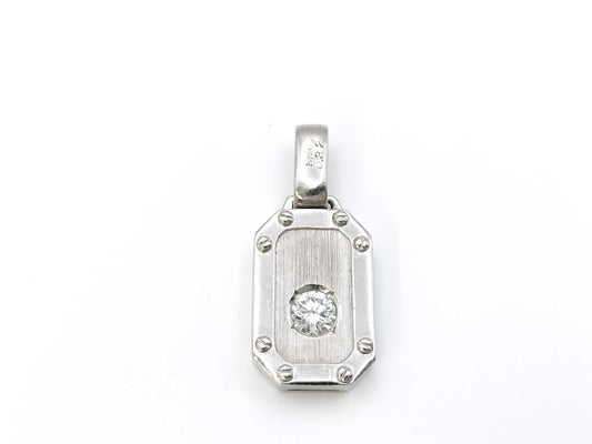 D0.32ct PT900 8.7g Pendant Top