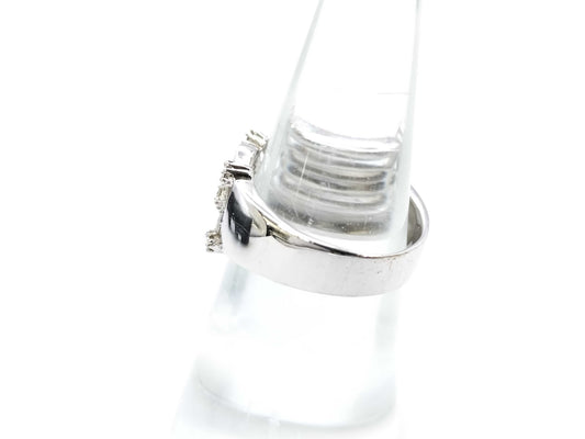 D0.50ct K18WG 4.8g Ring