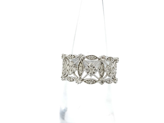 D0.50ct K18WG 4.8g Ring