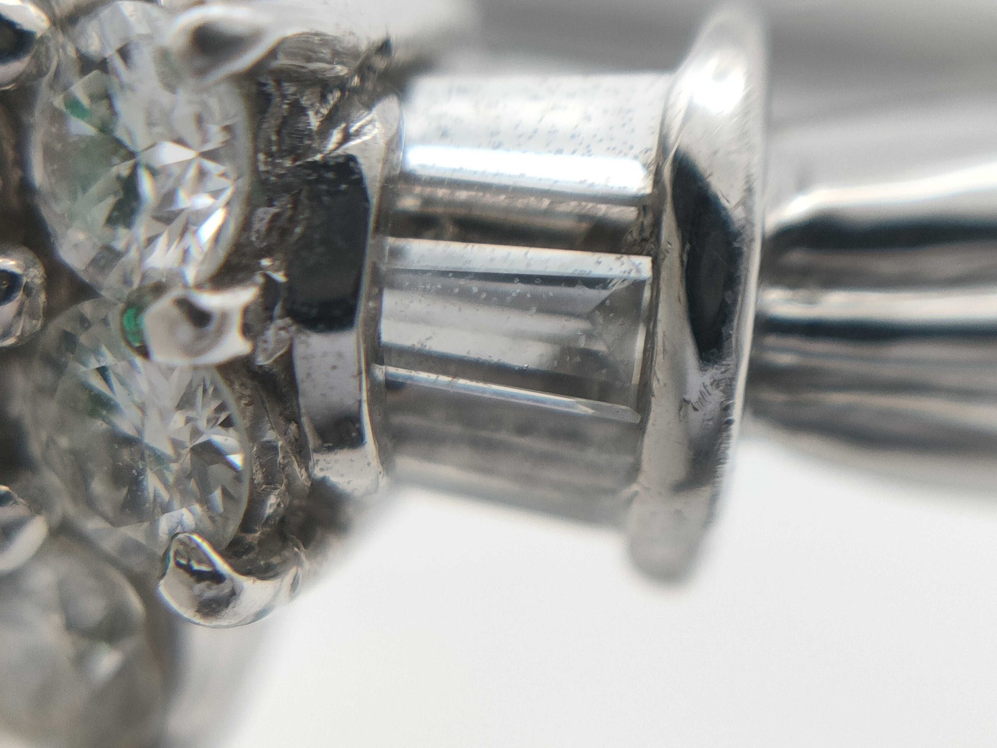 E0.41ct D0.52ct PT900 4.7g Ring
