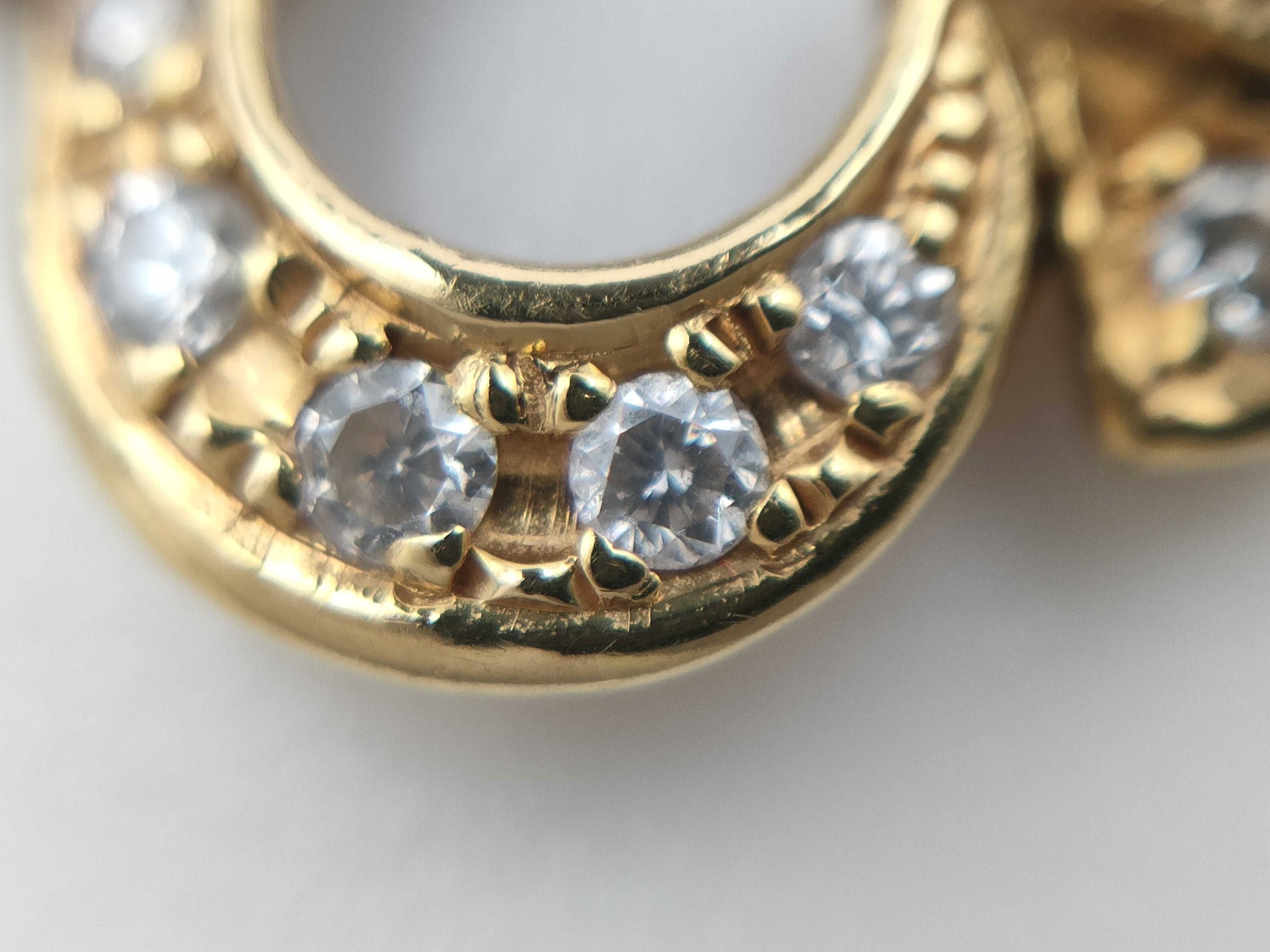 D0.22ct K18/PT900 5.4g Pendant Top