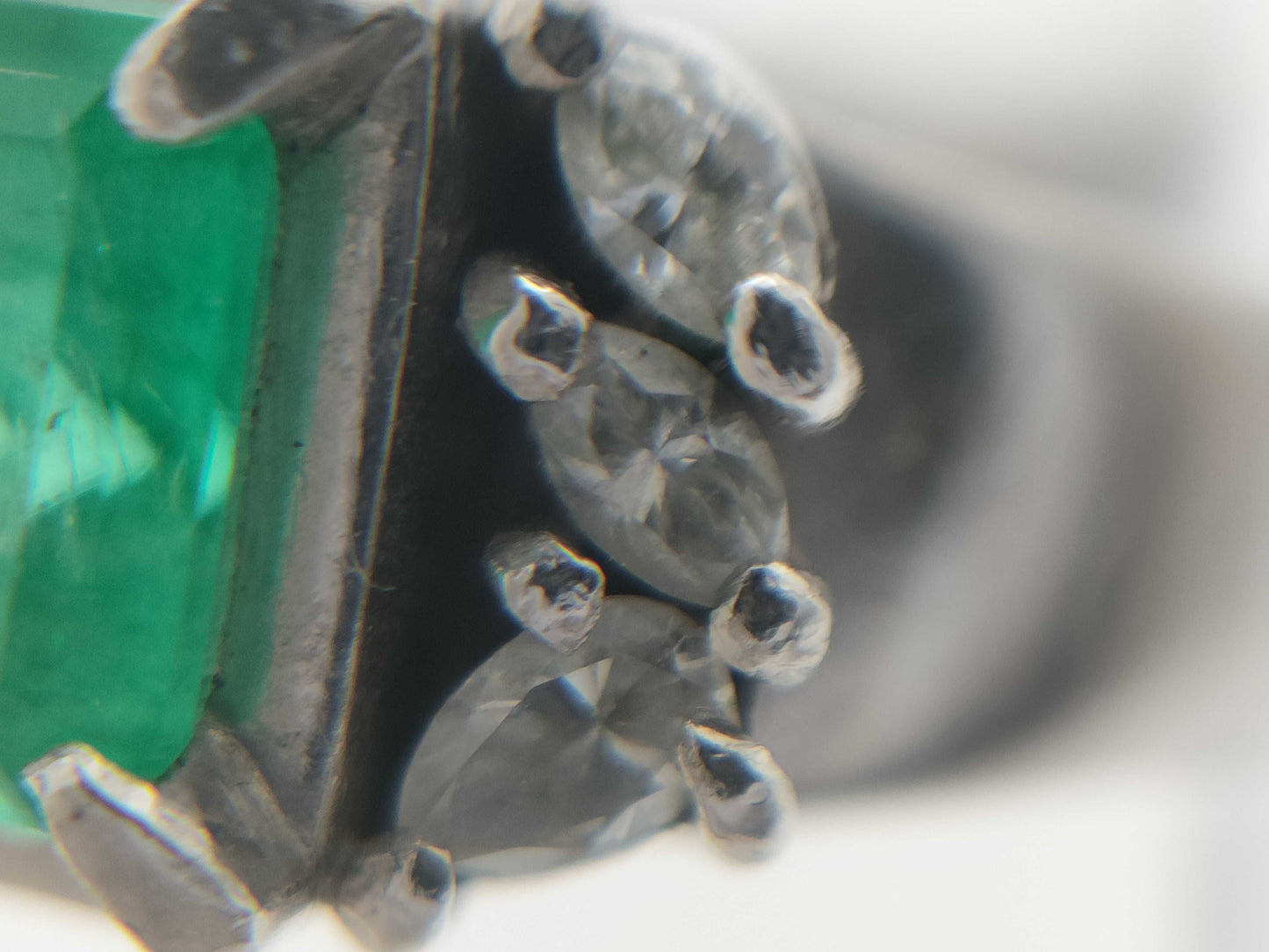 E0.77ct D0.165ct PT900 8.2g Ring