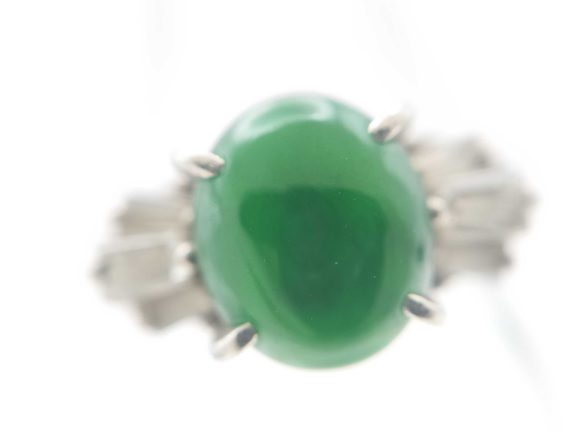 Jade D0.32ct PM900 4.9g Ring