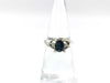 Sapphire Diamond K14WG 3.8g Ring