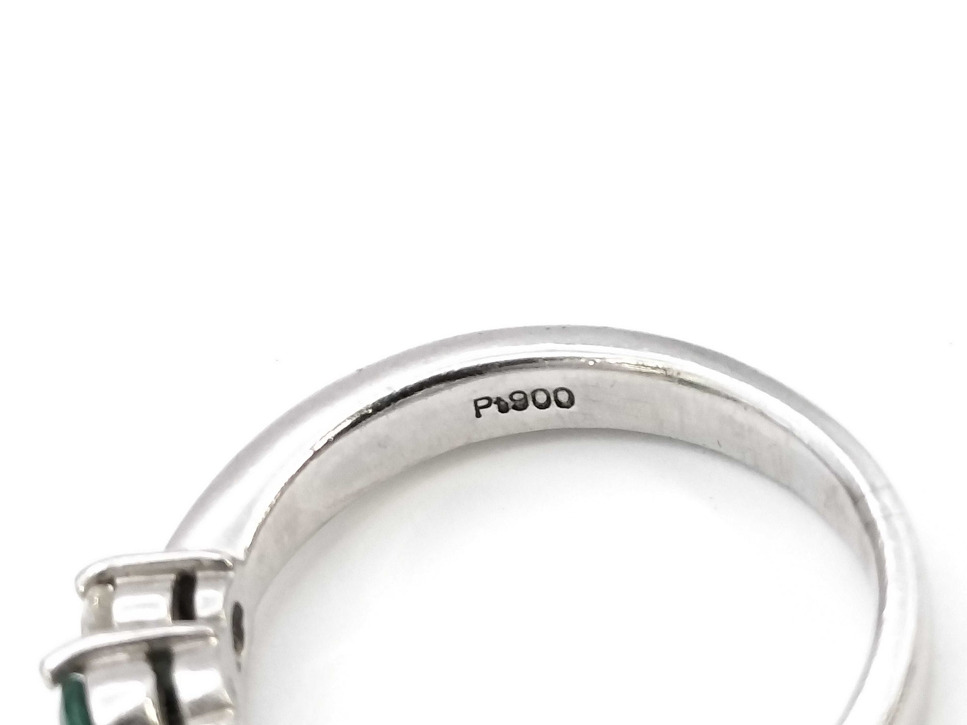 E0.32ct D0.32ct PT900 5.9g Ring