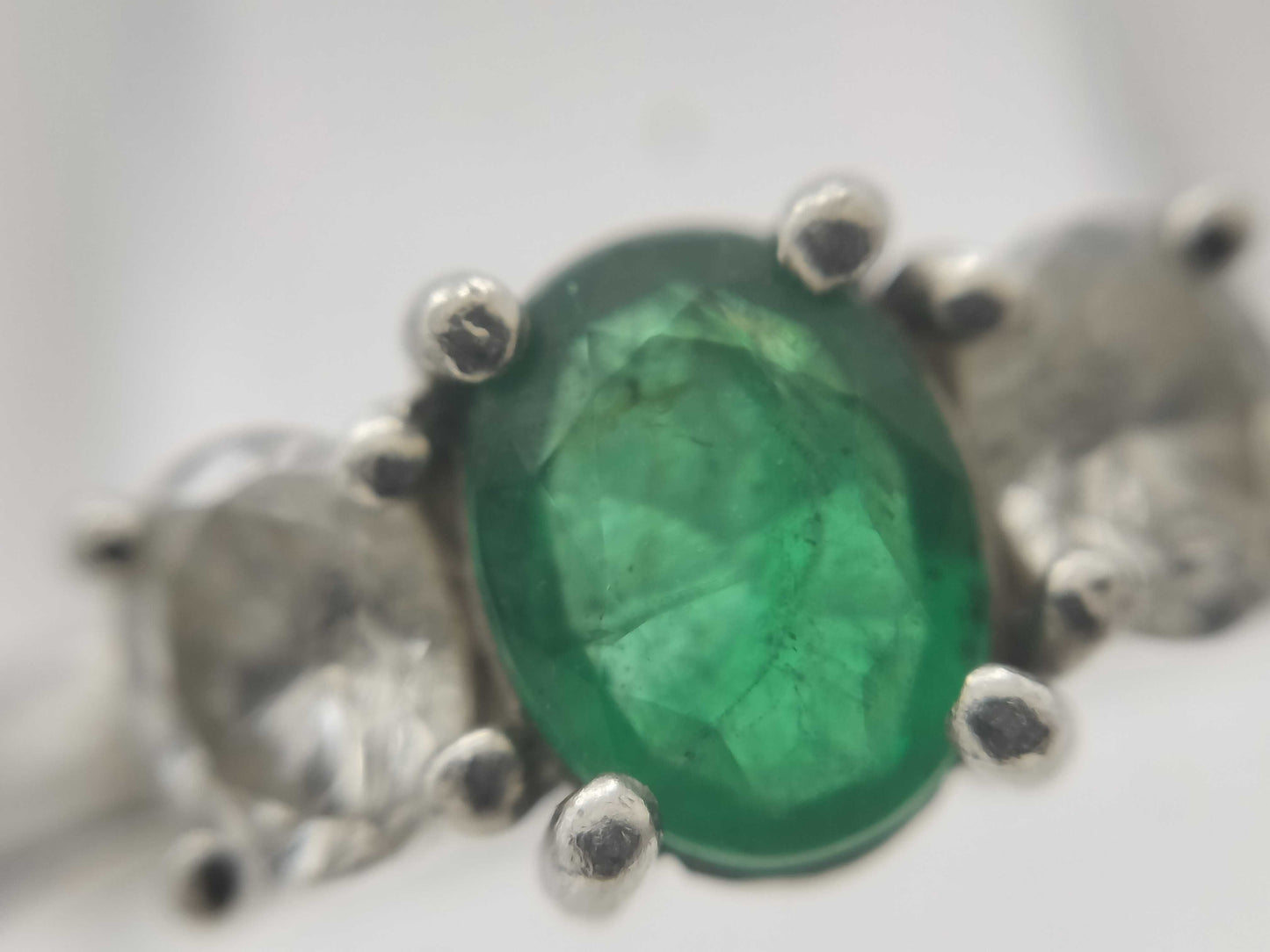 E0.32ct D0.32ct PT900 5.9g Ring