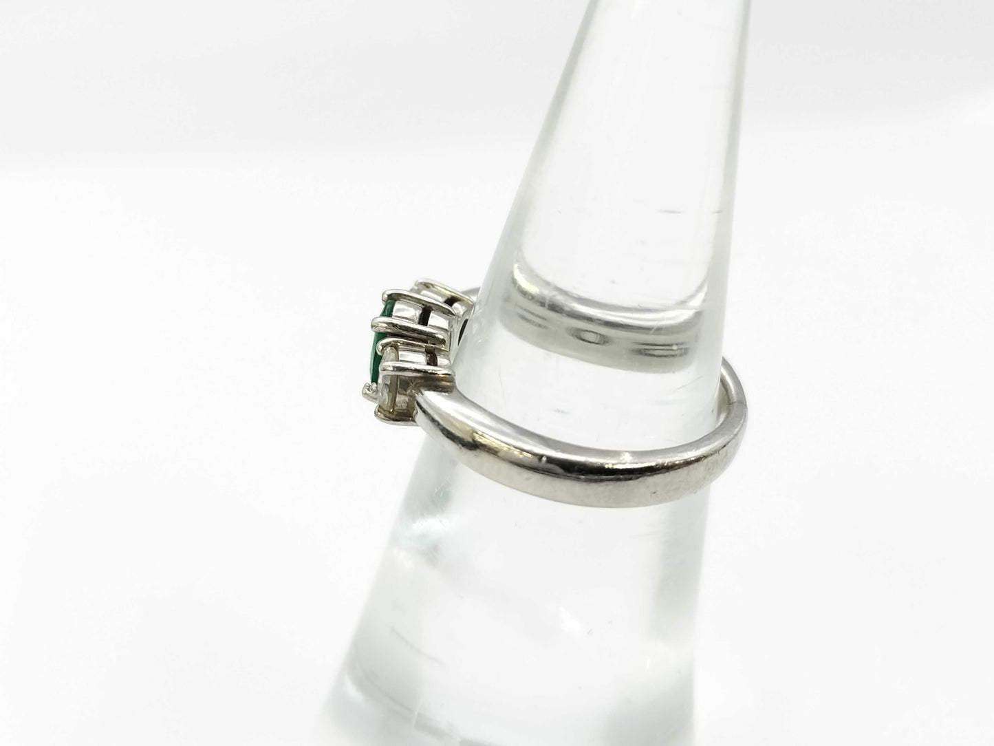 E0.32ct D0.32ct PT900 5.9g Ring