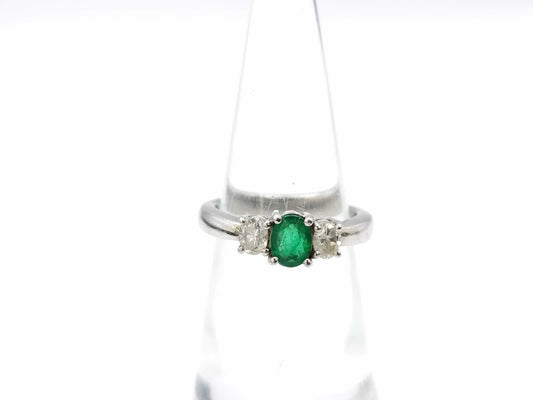 E0.32ct D0.32ct PT900 5.9g Ring