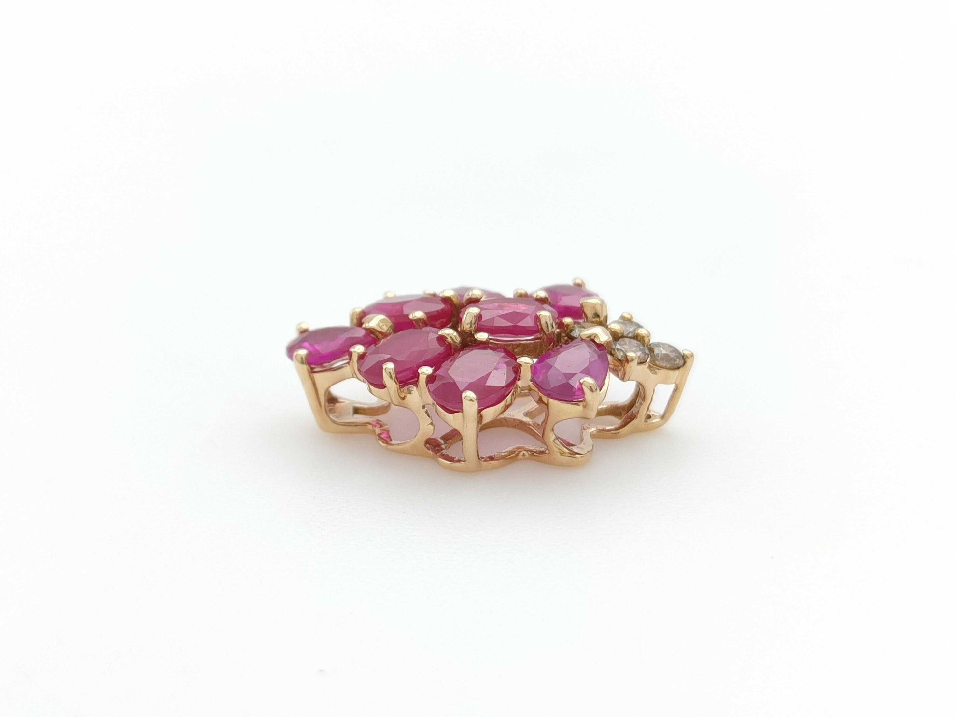 R1.20ct D0.05ct K18 1.3g Pendant Top