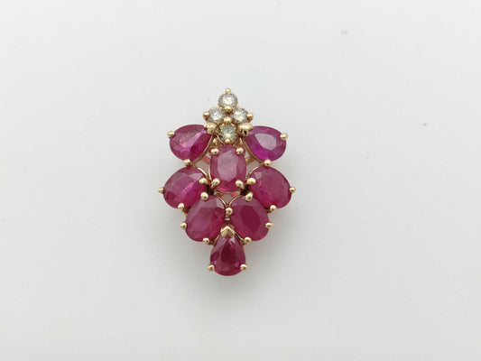 R1.20ct D0.05ct K18 1.3g Pendant Top