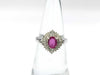R0.71ct D0.35ct PT900 5.9g Ring