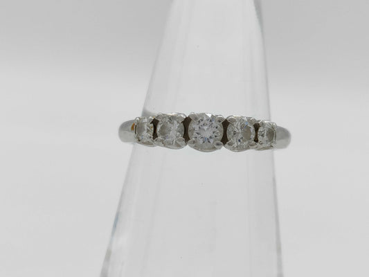 D0.50ct PT900 4.1g Ring