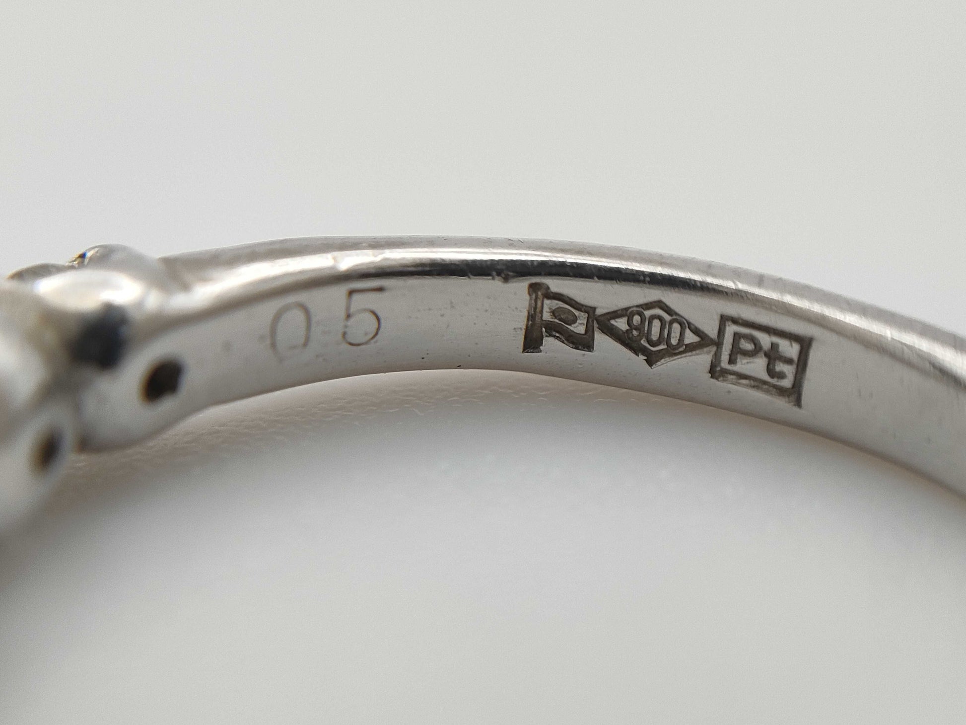 D0.50ct PT900 4.1g Ring